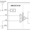 Automotive high-speed reinforced isolation differential comparator, open-drain and push-pull output