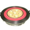 Downlight Led Power Flea 1W*6+3W Biały Ciepły+Czer