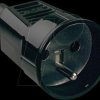 912.173 Coupling, Type E - CEE 7/5, 16 A, black
