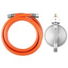 Regulator ciśnienia gazu i wąż 1,5m na rynek polski typ G16 do butli 15KW i 30kW 90-083-5