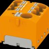 3273874 PTFIX distributor block, 10/6x4, orange