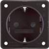 Integro Flow Gniazdo schuko z podwyższoną ochroną styków brąz 947792501 HAGER