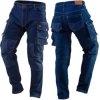 Spodnie robocze DENIM wzmocnienia na kolanach rozmiar S 81-228-S