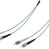 Duplex-jumper, ST to ST, 2 m, OM3, multimode 50/125 µm, 33012410020007