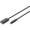 Digitus DA-73112 Active USB 3.2 Gen2 10G Extension Cable USB-C 5m Black