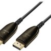Maxtrack DisplayPort / światłowodowe kabel Złącze DisplayPort, Złącze DisplayPort 20.00 m czarny C 509-20 ML 8K UHD Kabe