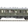 Wagon osobowy Piko H0 53212 Wagon osobowy Piko H0 53212 H0 Wagon przedziałowy II klasy B4p z epoki DR III z kabiną hamul