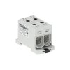 Zacisk uniwersalny szary 2xAl/Cu 6-95mm² 1500V złączka szynowa OTL95-2 Morek
