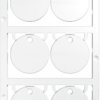PA device marker, (L x W) 30 x 30 mm, white, 60 pcs, 2047380000