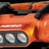 NEB-HLP-1006-G LED head torch, 1000 lm, rechargeable battery