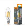 Żarówka LED VIDEX E14 C35 6W FIL WW