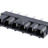 Listwa stykowa PCB 6-pinowe Mini-Fit Sr raster: 10 mm Kąt prosty 1-rzędowe Molex Otwór przelotowy600 V W osłonie