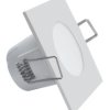 Oprawa downlight LED 5W 330lm 3000K/ciepła IP65/20 kwadratowy do wbudowania biały LED BONO-S WHITE 5W WW GXLL022