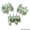 721-433-001-000 Pin Header 3 Pole Pitch 5 mm THT WAGO