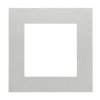 SIMON 55 Ramka 1 pojedyncza LINE aluminium mat TR1/143 KONTAKT SIMON