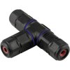 Heitronic 45609 Wire Connector Waterproof 3-Pin IP68 230V Earth/Rubber Cables