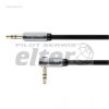 Kabel Jack AUX 3,5mm wt/wt 1,0m kątowy K&M