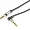 Kabel Jack 3,5 stereo -Jack 3,5 stereo slim kątowy JKJ53 0,5m