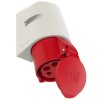 Gniazdo stałe 32A 5P 400V IP44 PCE 125-6