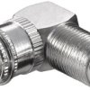 Adapter Kątowy: Wtyk F (Szybki) Gniazdo F 90 - Połączenie, Materiał Obudowy Cynk