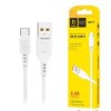 KABEL USB C DENMEN 1M BIALY