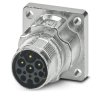 Złącze wielostykowe przemysłowe 9-pinowe M17 Montaż przedni Wtyczka Phoenix Contact