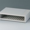 ABS enclosure, (L x W x H) 260 x 185 x 74 mm, gray white (RAL 9002), IP40, B2211007
