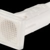 1.69.507.125/1002 Indicator, 28 V, bulb, 10 mm, square, clear