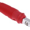 Adapter z wtykiem bananowym Męski Śruba typ Wtyk bananowy Czerwony 16A Hirschmann Test & Measurement rozmiar 4 mm