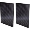 BUNKER® 33212 Modular Corner Unit Pegboard Back Panels 795mm (Pair)