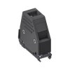 Deltron Connectors DCE 15 D-SUB housing pins 15 Plastic 180 ° 45 ° Black