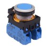 CW4B-M1E20S Blue Metallic Momentary Push Button Switch 2NO IP65 IDEC