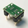 Adapter SOT23-->DIL6 dla pamięci szeregowych, uP i in. (SOT-23/SOT23-4/SOT23-5/SOT23-6)