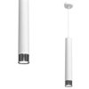 Lampa Wisząca Dani White/Chrome 1Xgu10 Mlp6227 Milagro