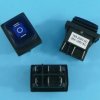 KCD5-B 16A/250V BLUE ON-OFF-ON 6-PIN