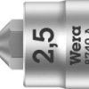 Wera 8740 A 05003331001 wewnętrzny sześciokąt Nasadka trzpieniowa 2.5 mm 1/4