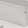 Aluminum enclosure, (L x W x H) 152 x 76 x 76 mm, natural, IP32, 1411MU