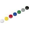 Maul 6163999 Magnet MAULsolid Round 38mm x 15.5mm 10pcs Multicolour