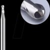 CNC, two flute ball nose bit for metal, 1/8