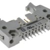 Listwa stykowa PCB 16-pinowe SEK 18 raster: 2.54 mm Prosty 2-rzędowe HARTING Otwór przelotowy 1000V W osłonie