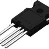 MOSFET Typ N-kanałowy 30 A TO-247 650 V Rozszerzenie 4-pinowy Otwór przelotowy 45 W Toshiba 90 mΩ TK090Z65Z,S1F(O