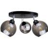 Spot nowoczesny 3xE27 YUNO BLACK