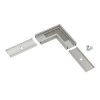 Profil led Surface10 kątownik anodowany srebrny narożnik 77410020