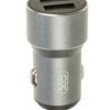 ŁADOWARKA SAMOCHODOWA 2XUSB 2,4A XO CC30 SZARA (LAD-2XUSB-CC30GR)