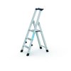Drabina schodkowa l. stopni: 3 Aluminium wysokość 2.6m Zarges