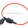 Oprawka bezp. sam. MINI z przewodem 30A 32V