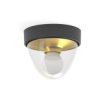 Lampa Natynkowa Zewnętrzna Ip44 Nook Black/Gold 7976 Nowodvorski Lighting