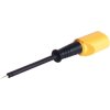 Test probe, socket 4 mm, rigid, 30 VAC/60 VDC, CAT O, black, 973659100