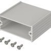 Aluminum enclosure kit, (L x W x H) 55.3 x 50 x 24.4 mm, natural, IP40, 97153050.HMT1