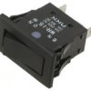 Rocker Spst Ilość Pozycji: 2 On-(On) 15A/250Vac 15A/30Vdc Wr15af